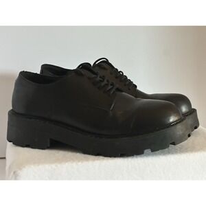 VAGABOND Shoemakers COSMO 2.0 5349 Black Oxford Shoes Leather Women Sz 40 10 US